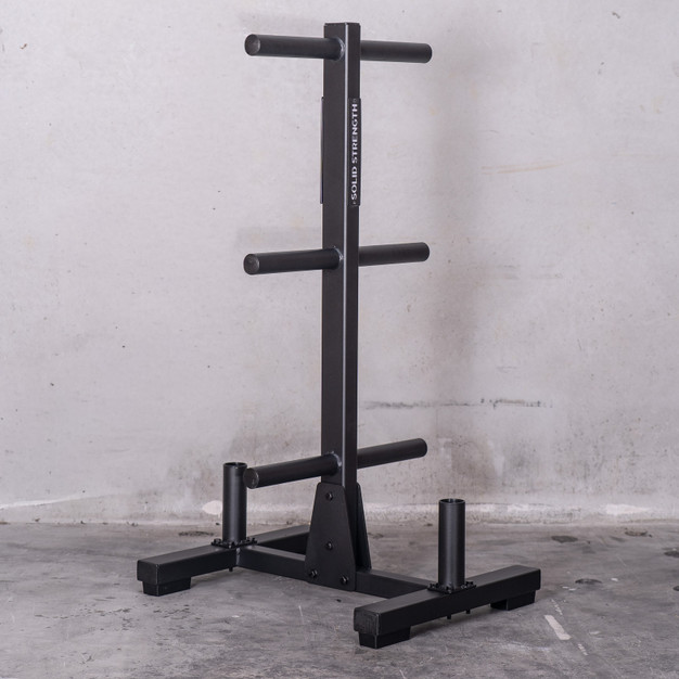 Solid Strength Vertical Bumper Plate Storage Tree