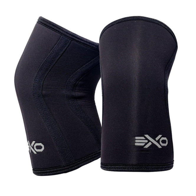 EXO 5mm Knee Sleeves (Pair) — Black