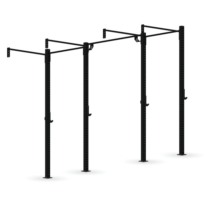 Solid Strength Goliath 2 Bay Wall Mounted Rig - SOLID STRENGTH EQUIPMENT