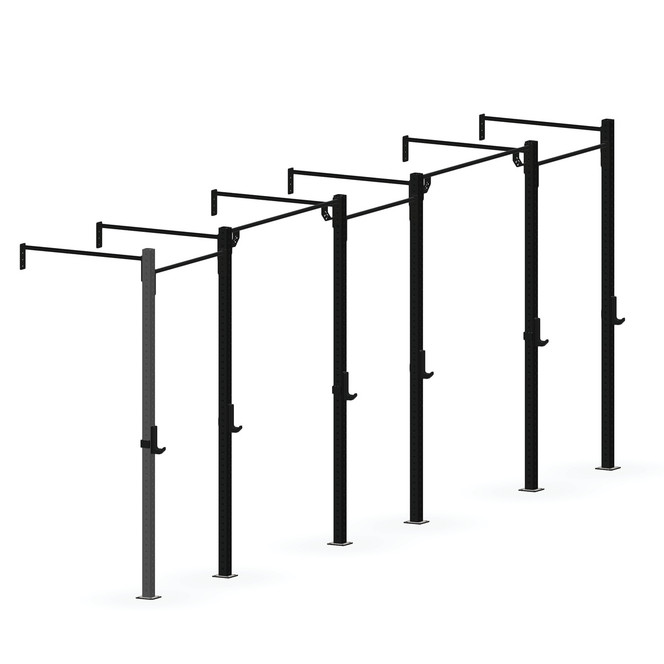 Solid Strength Goliath 3 Bay Wall Mounted Rig - SOLID STRENGTH EQUIPMENT