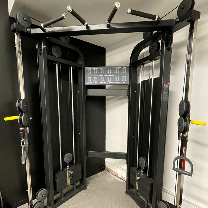 Solid Strength Cable Crossover Functional Trainer Machine