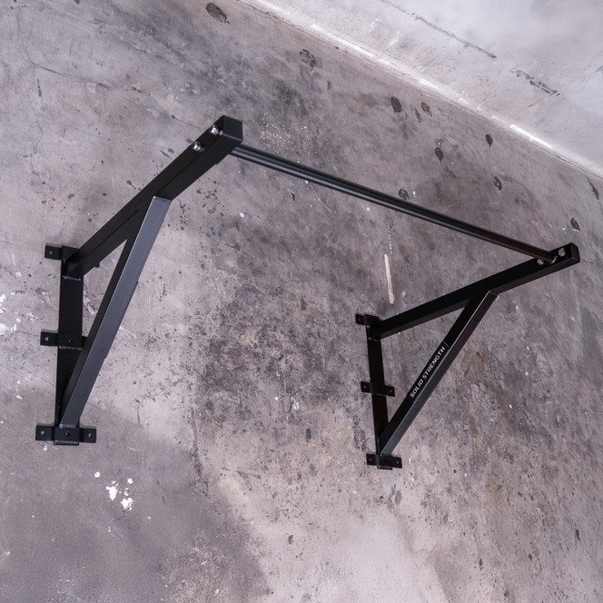 Solid Strength Outdoor Wall Mounted Pull Up Bar