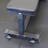 Solid Strength Flat Bench With Wheels