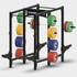 Solid Strength Goliath Power Rack — Double + Storage