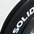 Solid Strength 5kg Black Olympic Bumper Plates V2 (pair)