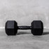 Solid Strength 7kg Rubber Coated Hex Dumbbell (x1)