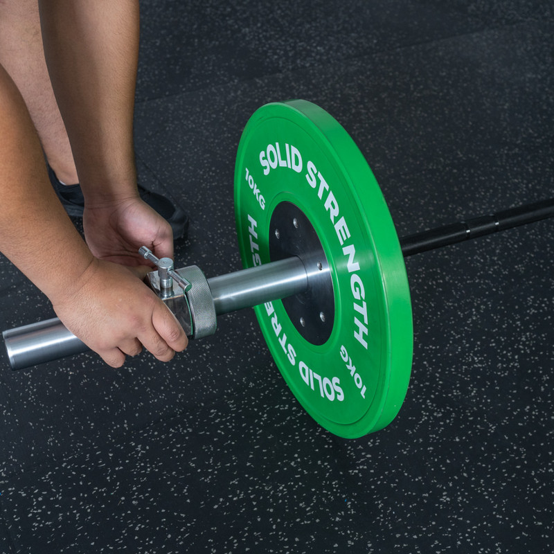 2.5kg Olympic Weightlifting Competition Barbell Collars SOLID