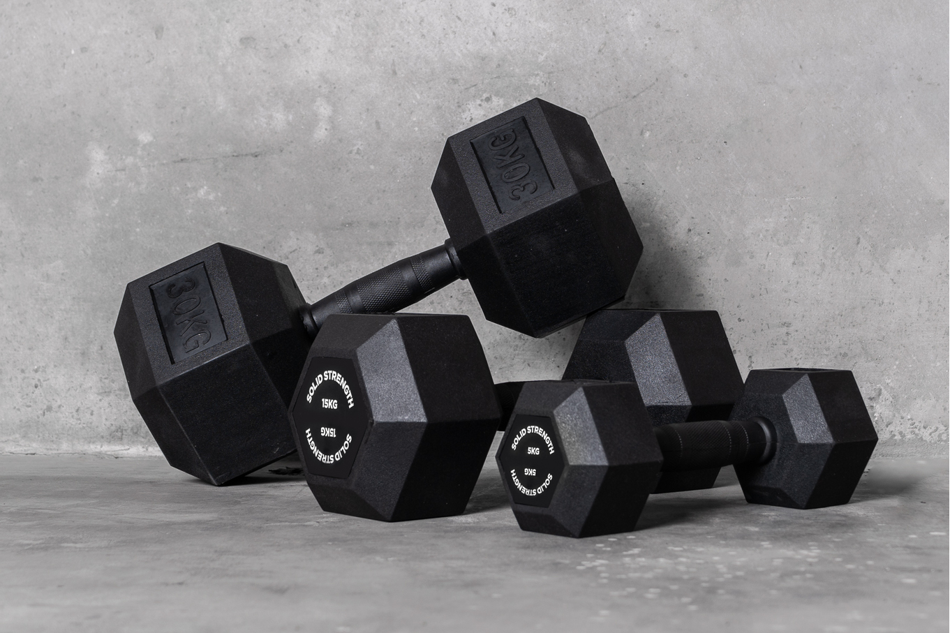RUBBER HANDLE HEX DUMBBELLS VS. METAL HANDLE HEX DUMBBELLS SOLID