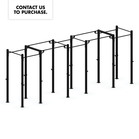 Solid Strength Goliath 3 Bay Free Standing Rig - SOLID STRENGTH EQUIPMENT