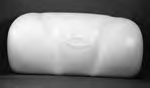 14513, Pillow, Lounger, White, Stitched, 2009