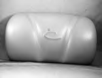 14524, Pillow, Lounger, Light Gray, Stitched, 2009