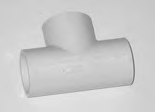 11702, Reducing, Tee, 1 - 1/2 s x 1 - 1/2 s x 3/4 s