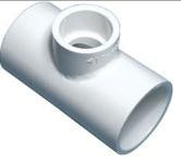 10719 Reducer Tee, 2" x 2" x 1"