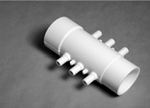 10502, Manifold, Air, 1/2 s x 1 - 1/2 s x (6) 3/8 b