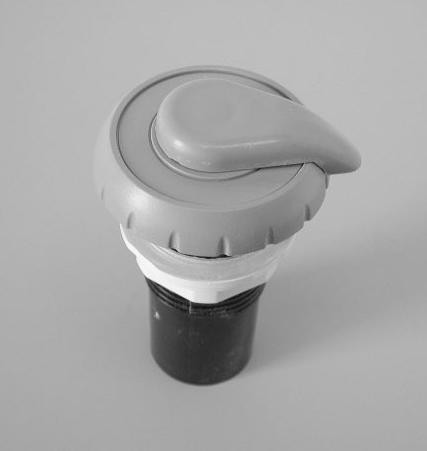 10597, Air Control, Top Access, Notched, 1, Gray