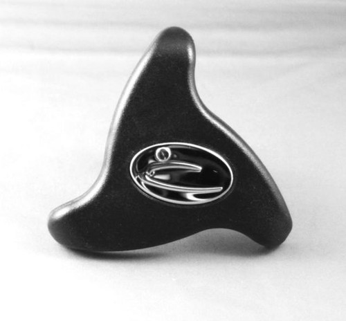 12818, Handle, ON/OFF Valve, 1 - 1/2, Metal Dynasty Logo, Black