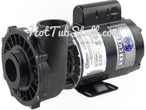 10448, PUMP, 5.0 HP, 220V, 60HZ, 2 SPEED, BLUE WET END, 56 FRAME, 8FT CORD WITH RED MINI J&J END