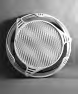 14644-Stereo, Speaker Cover, Custom SS, White, 2 Tweeter, 2011