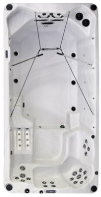 12742, COVER, PRO, BOXED, GRAY, 16 FT SWIM SPA