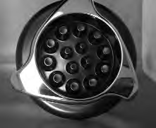 12406, Jet, Master Massage, Threaded, Black w/SS Trim, Dyn Logo