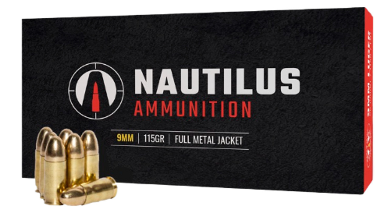 Nautilus--9mm 115gr FMJ