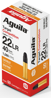 Aguila Competition, Aguila 1b220514      22lr Tar   40gr         50/20