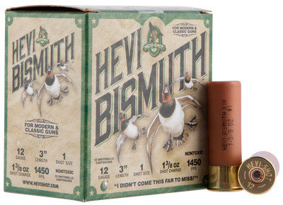 Hevishot Hevi-bismuth, Hevi Hs14001 Bismuth Wf   12 3in   1   13/8  25/10