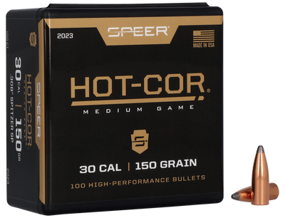 Speer Ammo Hot-cor, Speer 2023      Bull .308 150 Sptzr          100/5