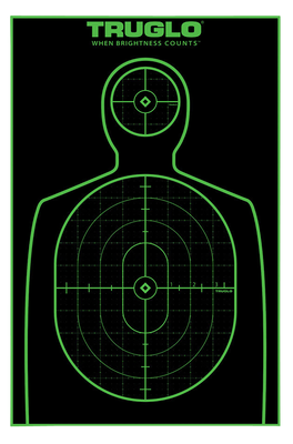 Truglo Tru-see, Tru Tg-tg13a25    Target Handgun 12x18 25pk