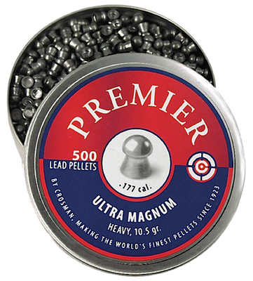 Crosman Premier, Cros Lum77      177 Ultramag Pellet            500