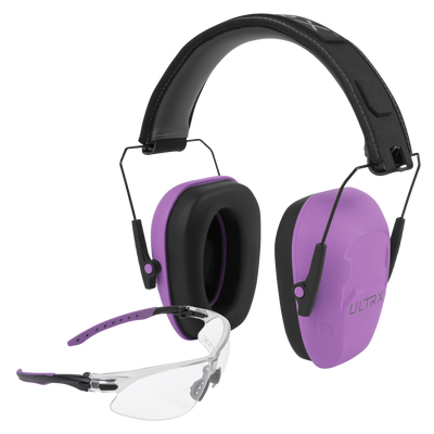 Allen Ultrax, Allen 4155  Ultrx Shield Ear/ Eye Prot Plum