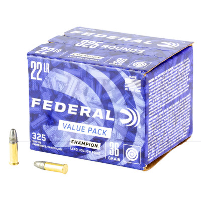 Fed 22lr 36gr Lead Hp 325 Ct