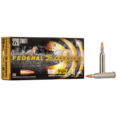 Fed Prm V&p 220 Swift 40gr Bt 20/200