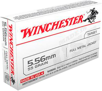 Winchester Ammo Usa, Win Wm193k(q3131k)  5.56     55 Fmj Lc       20/50