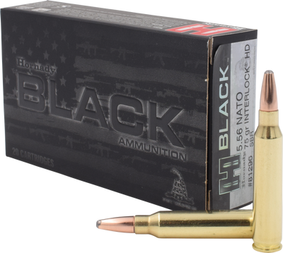 Hornady Black, Horn 81296  Black     5.56     75 Hd Sbr     20/10