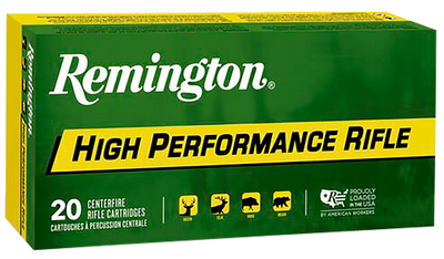 Remington Ammunition High Performance, Rem 21311 R22501   22250    55 Psp           20/10