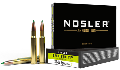 Nosler Ballistic Tip, Nos 40068 Trophy 3006     125 Bt             20/10