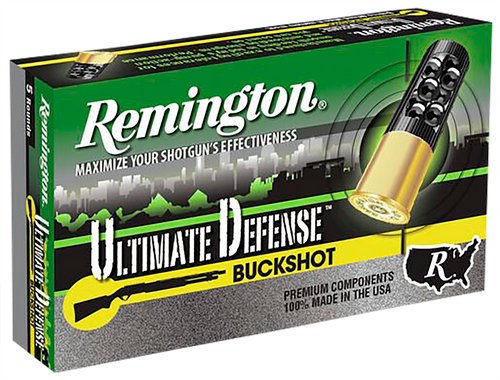 Remington Ammunition Ultimate Defense, Rem 20633 12hb00hd   Ulthd 12   00 Buck       5/20