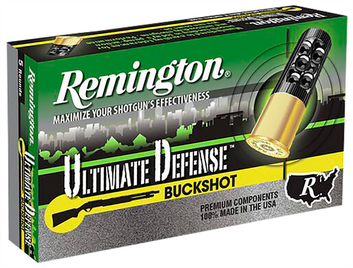 Remington Ammunition Ultimate Defense, Rem 20637 12brr4hd   Ulthd 12 0000 Buck       5/20