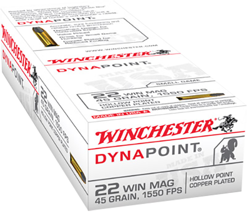 Winchester Ammo Usa, Win Usa22m          22wmr    45 Dypt         50/40