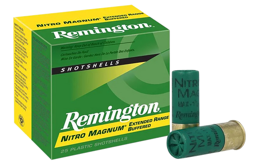 Remington Ammunition Nitro Magnum, Rem 26682 Nm12h2 Nit Mg Upl 12 3in 2sh 1-7/8 25/10