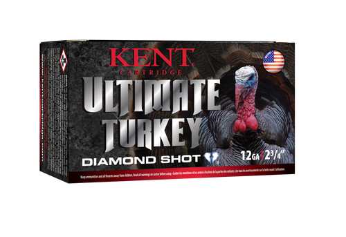 Kent Cartridge Ultimate, Kent C122tk465  Ult Tky  12g 2.75 5sht 1-5/8 10/10