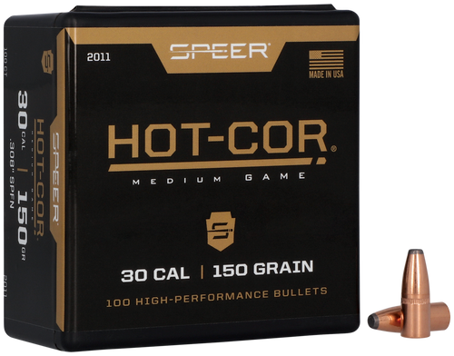 Speer Ammo Hot-cor, Speer 2011      Bull .308 150 Spfn           100/5