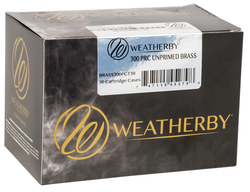 Weatherby Unprimed Cases, Wthby Brass300pct50 300 Prc                     50