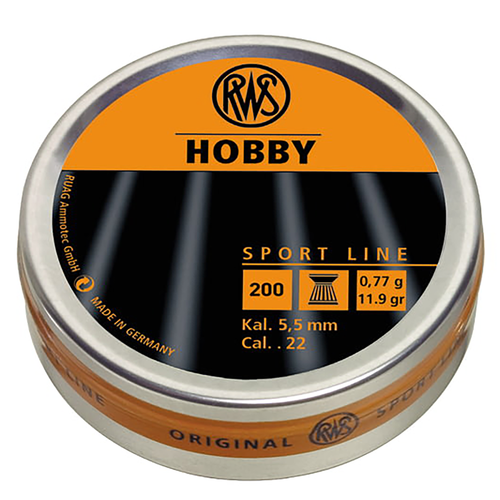 Rws Hobby, Rws 2317401 Rws Hobby          .22  Pellets  200