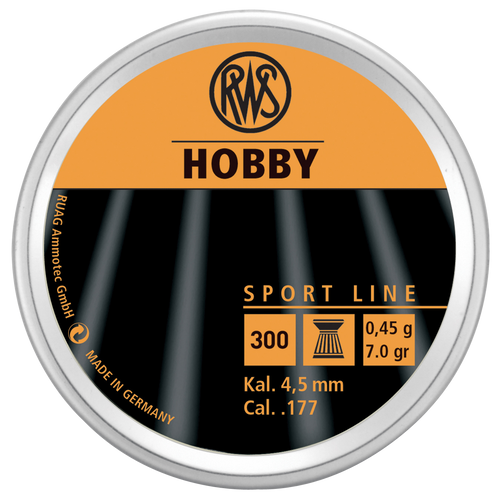 Rws Hobby, Rws 2317400 Rws Hobby Sport    .177 Pellets  300