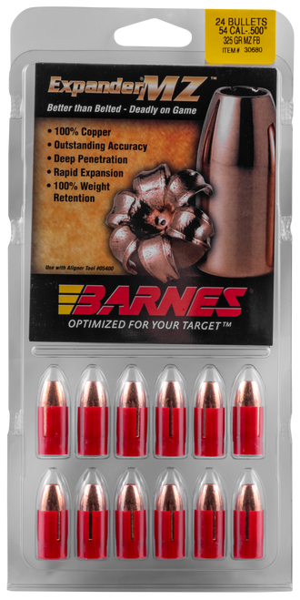 Barnes Bullets Expander Mz, Brns 30680   Expmz 54c 325 Exp        24