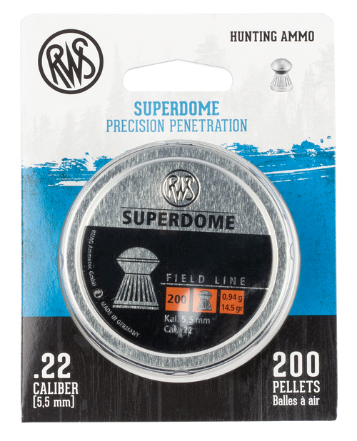 Rws Superdome, Rws 2317407 Rws Superdome      .22  Pellets  200