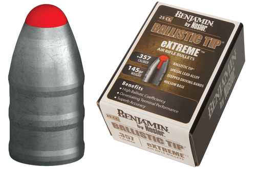 Benjamin Ballistic Tip, Ben Bpn357        .357 Extreme Blst Tip       25ct