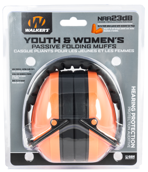 Walkers Game Ear Folding Muff, Wlkr Gwp-ywfm2-cor     Yth/women  Muff Coral